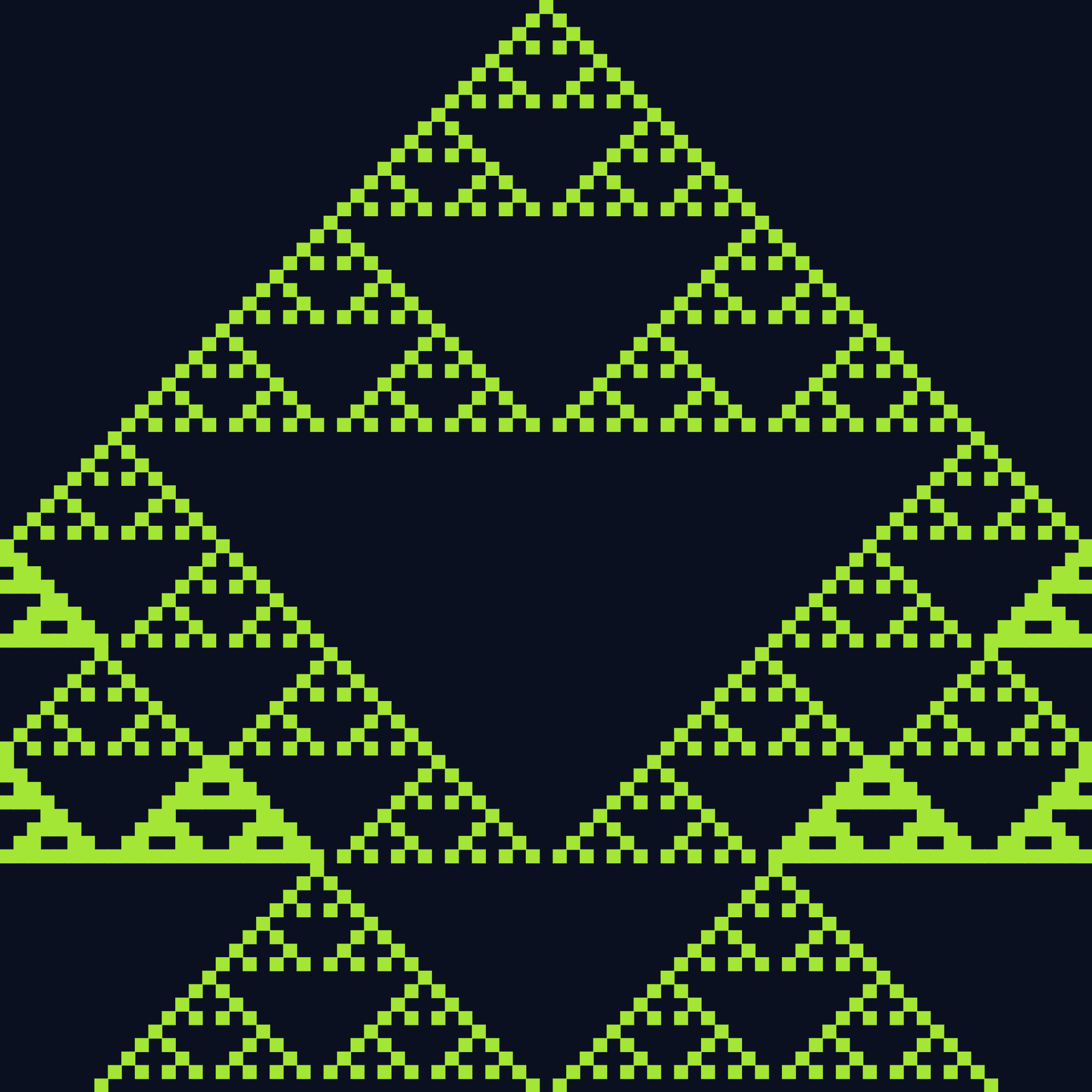 Cellular Automata example output