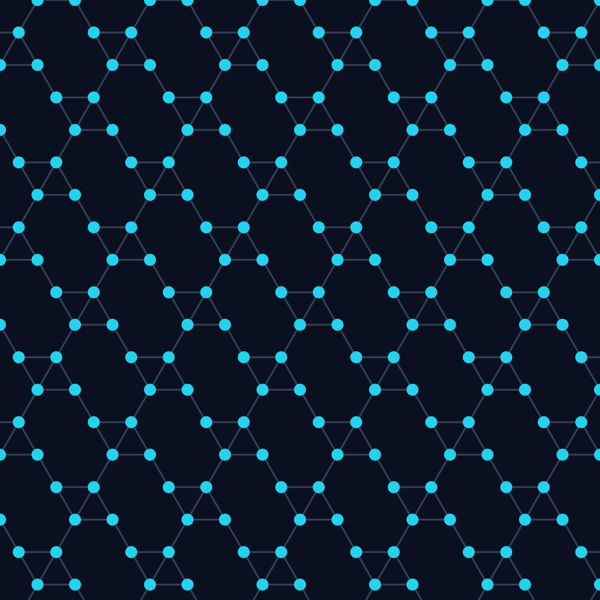 Crystal Lattice example output