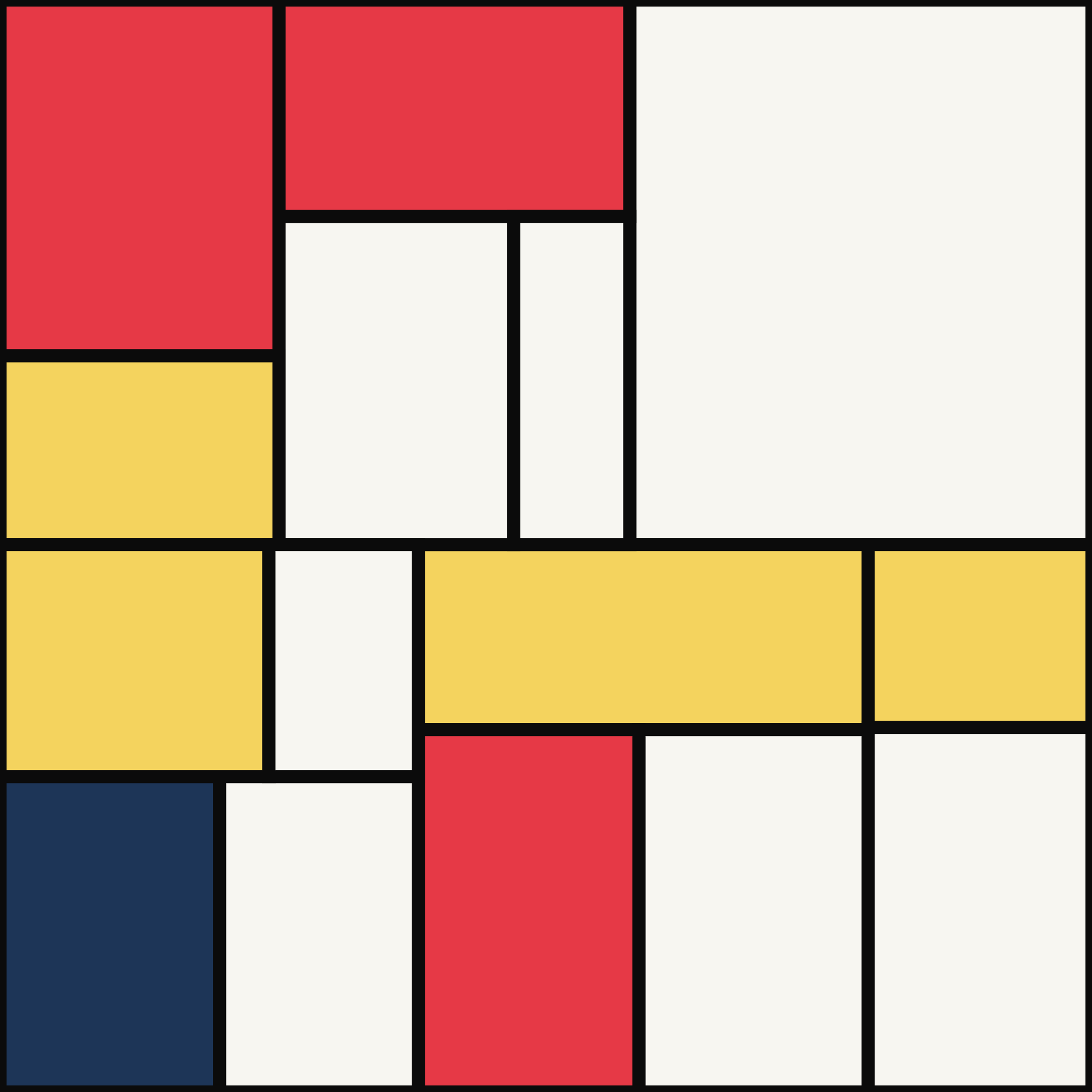 Geometric Abstraction example output
