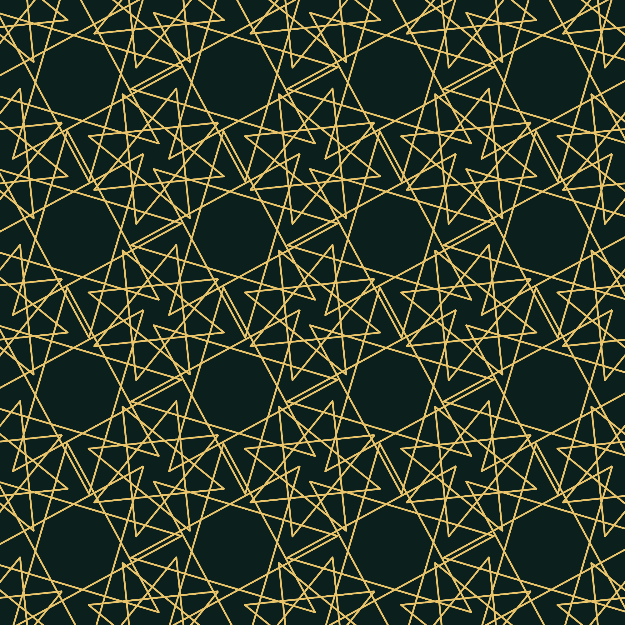 Islamic Geometric Pattern example output