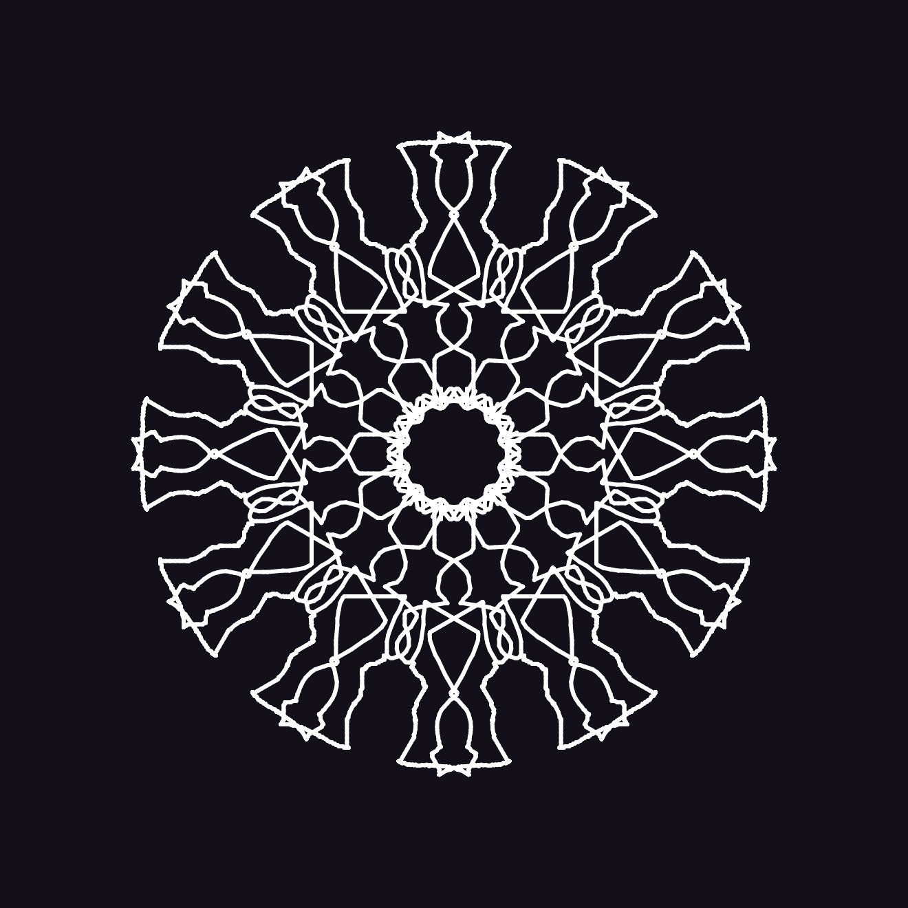 Kaleidoscope example output