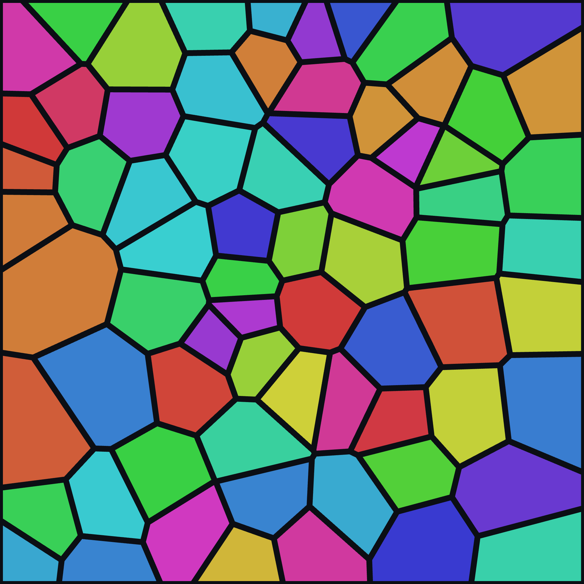 Stained Glass example output